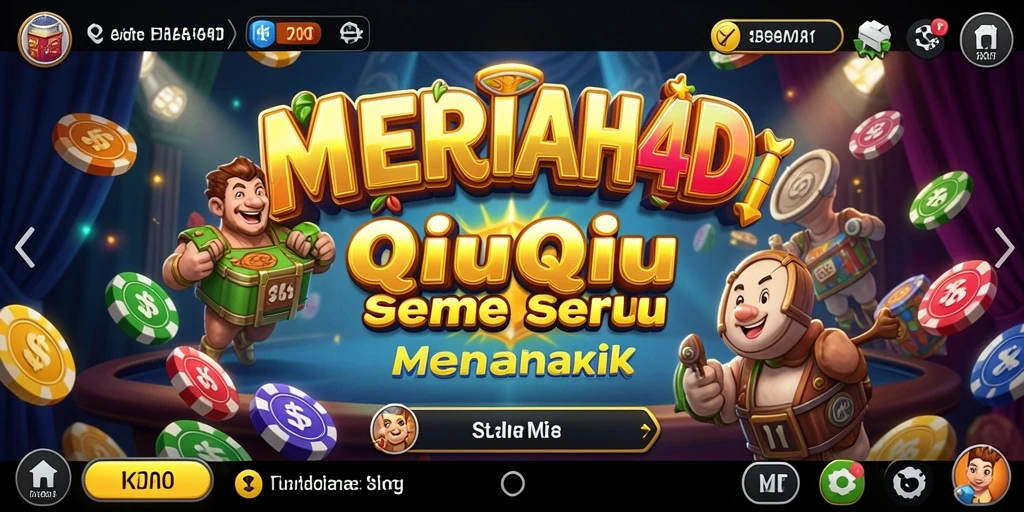 Tampilan gameplay QiuQiu yang menarik dan interaktif.