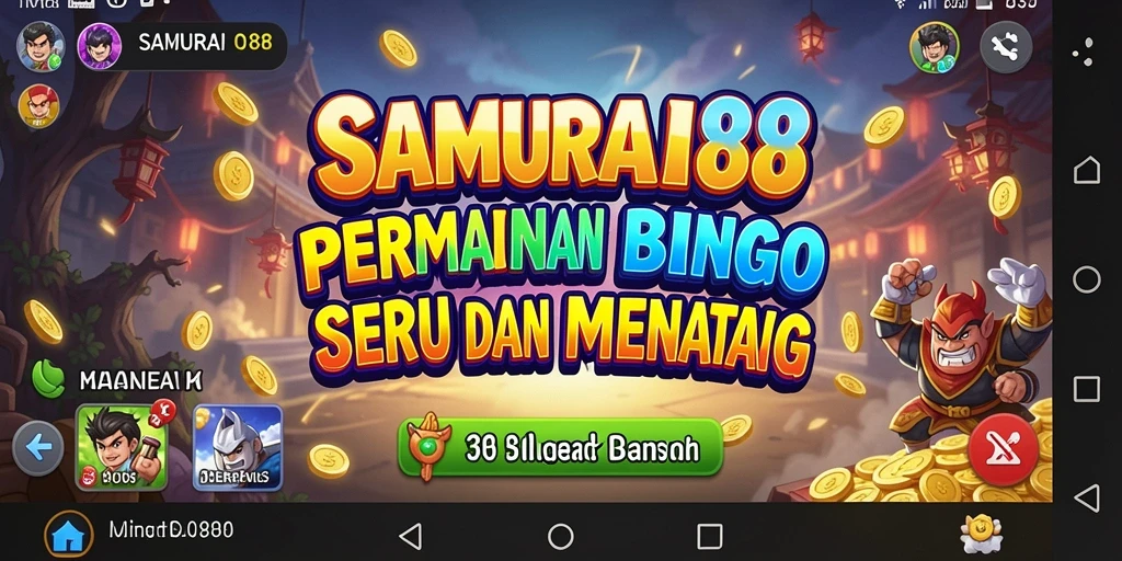 Tampilan gameplay menarik dari SAMURAI88 di Bingo.